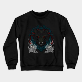 Mecha Wolf Crewneck Sweatshirt